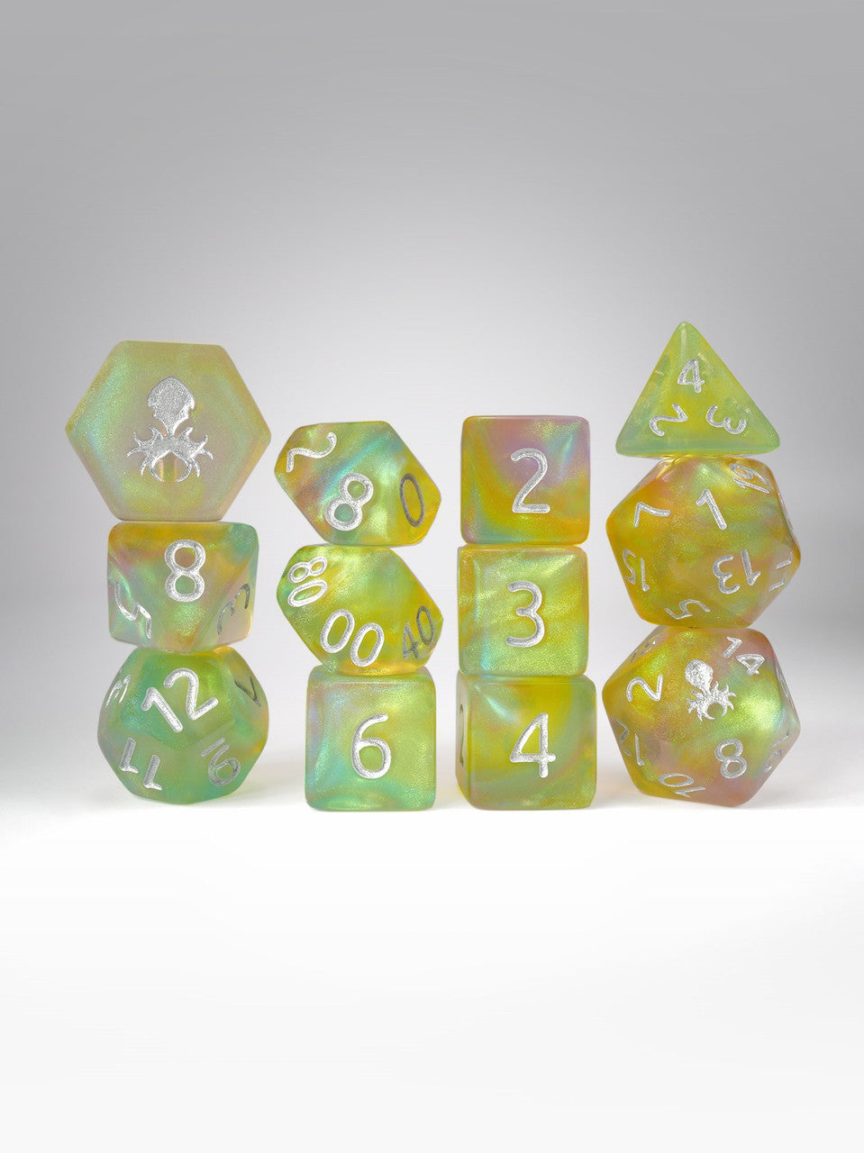 PRAWJECT:30 12PC RPG Dice Set